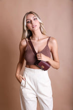 Load image into Gallery viewer, Burgundy Mini Faux Leather Belt Bag