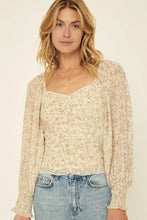 Load image into Gallery viewer, Floral Chiffon Top
