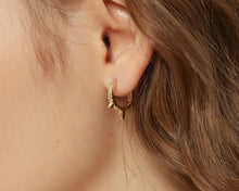 Load image into Gallery viewer, Mya Gold Spike Earrings
