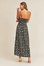 Load image into Gallery viewer, Floral Print Maxi Dress With Lace Detail
